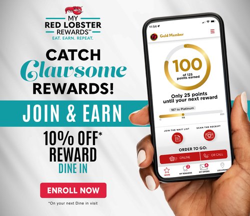 Join My Red Lobster Rewards.