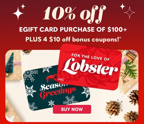 10% OFF EGift Card Purchase of $100+