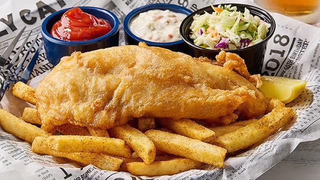 salmon fish and chips near me