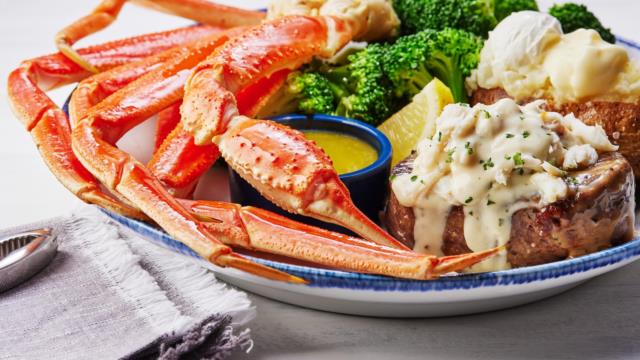 New Snow Crab And Oscar Topped Steak Red Lobster Seafood Restaurants