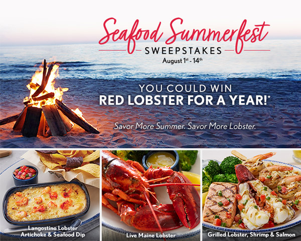 Member Exclusive: Enter to Win Red Lobster for a year! - Red Lobster
